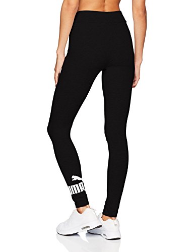 PUMA Essentials Logo W Legging Deportivo de Talle Alto, Mujer, Negro (Cotton Black), 36