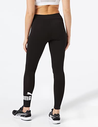 PUMA Essentials Logo W Legging Deportivo de Talle Alto, Mujer, Negro (Cotton Black), 36