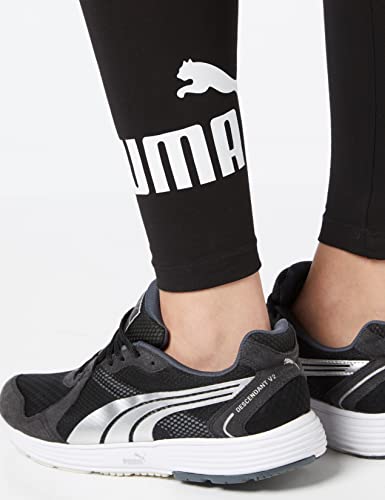 PUMA Essentials Logo W Legging Deportivo de Talle Alto, Mujer, Negro (Cotton Black), 36