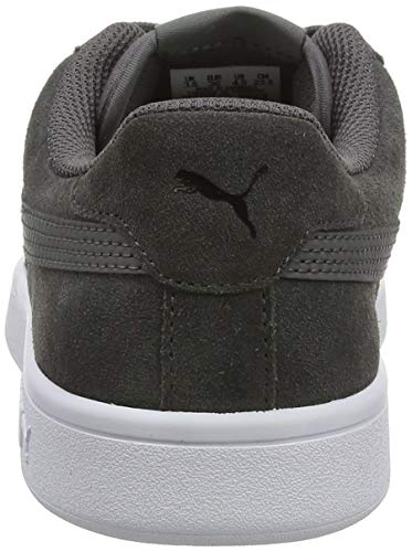 PUMA Smash v2, Zapatillas Unisex Adulto, Gris (Castlerock Black-White), 40 EU
