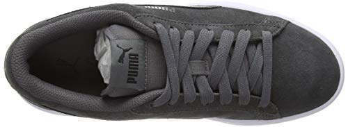 PUMA Smash v2, Zapatillas Unisex Adulto, Gris (Castlerock Black-White), 40 EU