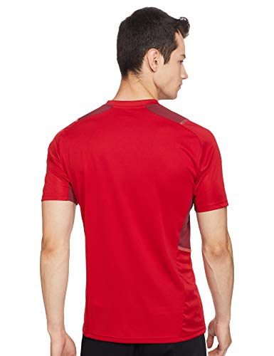 PUMA Teamcup Training Jersey Camiseta, Hombre, Chili Pepper/Cordovan/Red Blast, M