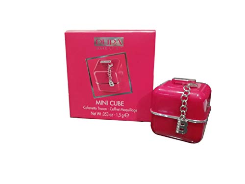 Pupa - Cofre de maquillaje Mini Cube con inicial "B" (colgante desmontable)