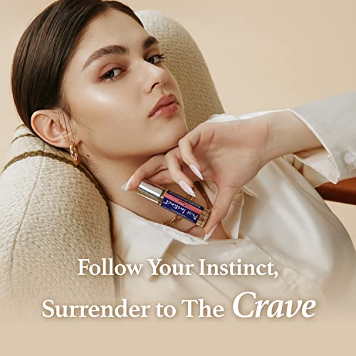 Pure Instinct CRAVE Roll-On The Original Pheromone Infused Essential Oil Perfume Cologne - Para ella - TSA Ready 0.34 fl oz