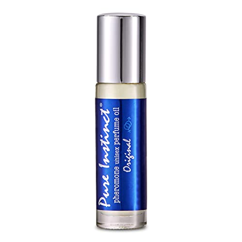 Pure Instinct el instinto puro roll-on - the original feromonas infusión de aceite esencial del perfume de colonia - unisex para hombres y mujeres - tsa ready