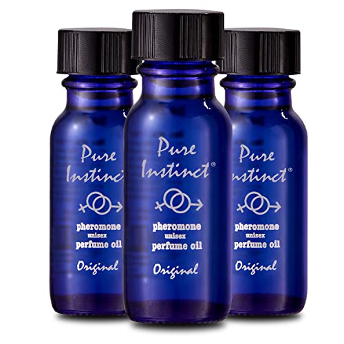 Pure Instinct Paquete de 3 - Perfume/Colonia con infusión de feromonas