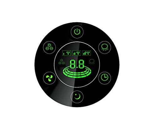 Purificador de aire Purify C160, protección 6 en 1, hasta 40 m², cadr 159 m³/h, PM 2.5 99,9%, ruido 20,4 dBA, eficiencia de filtración bacterica 98,06%, ventilador 3 velocidades, mando a distancia