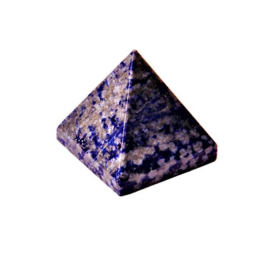 Purpledip Pirámide de lapislázuli: Dije sanador de la buena suerte divino cristal espiritual (11338)