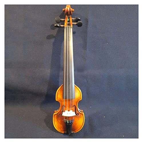 PWANG Violín Principiantes Raro Especial Y Agradable Pequeño Bolsillo Violín 3/4 Pequeño Cuerpo Violín Acústico Violín Violín