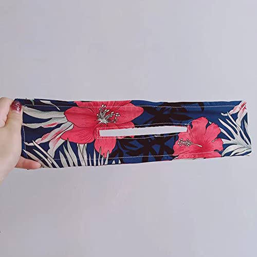 Qagazine Diadema para mujer, diseño de moño de tela, estilo bohemio, para mujer, diseño simple, hermosa, para el cabello, accesorios para mujeres, niñas, diferentes tipos de cabello