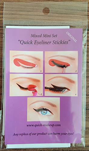 Quick Make-up Eyeliner Stickies MIXED SET, 32 unidades