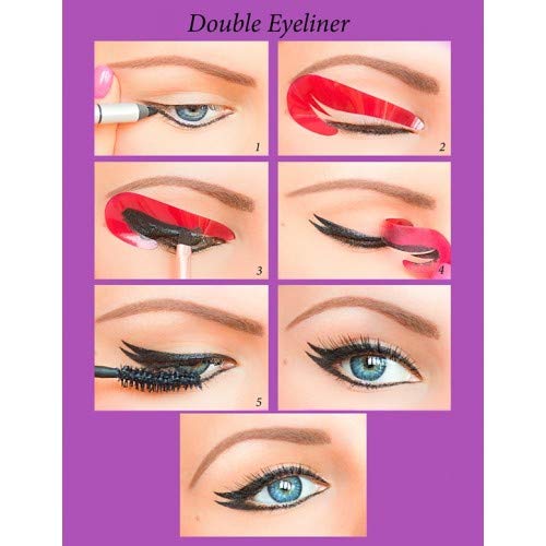 Quick Make-up Eyeliner Stickies MIXED SET, 32 unidades