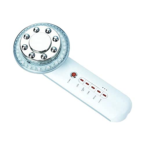 Radiofrecuencia Facial Y Corporal Profesional Masajeador Facial Electrico Maquina Contra Arrugas Radiofrecuencia Aparatos Aparato De Radiofrecuencia Para Rostro,RF y EMS y Ultrasónico y Fototerapia