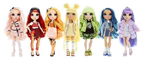 Rainbow High Muñecas de Moda Coleccionables - Ropa de Diseñador, Accesorios y Soporte - 2 Atuendos para Combinar - Juguetes para Niñas de 6 a 12 Años - Bella Parker, Rosa - Rainbow High Serie 2