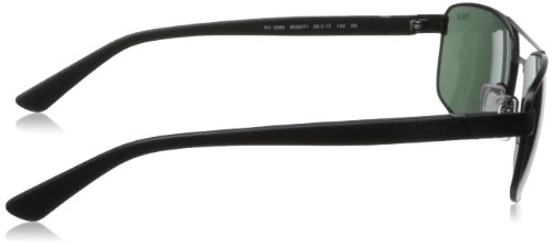 Ralph Lauren POLO 0PH3086 Gafas de Sol, Matte Black, 58 para Hombre