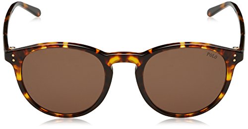 Ralph Lauren POLO 0PH4110 Gafas de Sol, Shiny Antique Havana, 55 para Hombre
