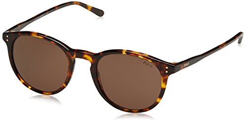 Ralph Lauren POLO 0PH4110 Gafas de Sol, Shiny Antique Havana, 55 para Hombre
