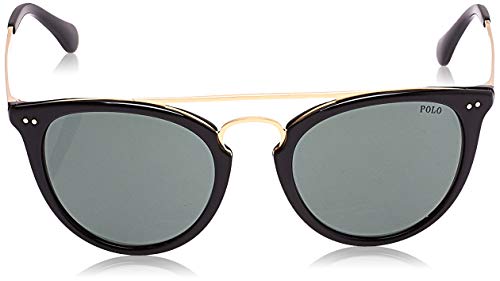 Ralph Lauren POLO 0PH4121 Gafas de sol, Shiny Black, 51 para Hombre