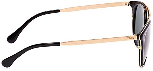 Ralph Lauren POLO 0PH4121 Gafas de sol, Shiny Black, 51 para Hombre