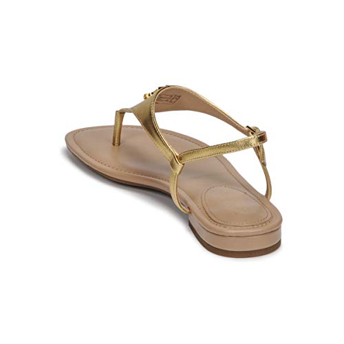 Ralph Lauren - Sandalias de Mujer Modelo Ellington Color Oro, color Dorado, talla 39/42 EU