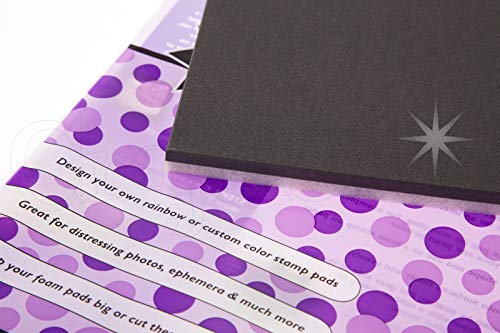 Ranger Inkssentials Cut-N-Dry - Almohadilla Recortable de Espuma para aplicar Tinta, Color Blanco