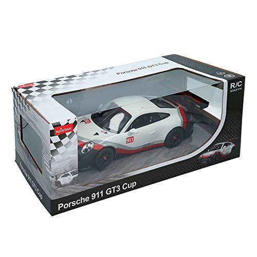 Rastar - Coche radiocontrol Porsche 911 GT3 CUP, Eescala 1:14 (41266)