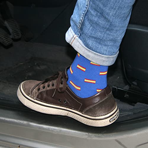 RAU Calcetines bandera + de españa de hombre pack 2 pares