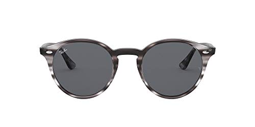 Ray-Ban 0RB2180 Gafas de Sol, Striped Grey Havana, 51 Unisex