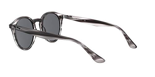 Ray-Ban 0RB2180 Gafas de Sol, Striped Grey Havana, 51 Unisex