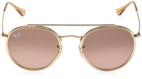 Ray-Ban 0RB3647N Gafas de Sol, Gold, 51 Unisex
