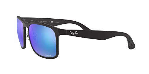 Ray-Ban 0Rb4264 Gafas de Sol, Matte Black, 58 para Hombre