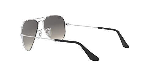 Ray-Ban 0RJ9506S Gafas de Sol, Silver On Top Black, 50 Unisex
