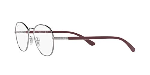 Ray-Ban 0RX6470 Gafas, Gunmetal, 52 Unisex Adulto