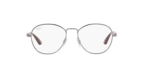 Ray-Ban 0RX6470 Gafas, Gunmetal, 52 Unisex Adulto