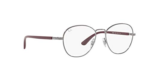 Ray-Ban 0RX6470 Gafas, Gunmetal, 52 Unisex Adulto