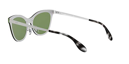 Ray-Ban 3580n Gafas de Sol, Brushed Silver, 40 para Mujer