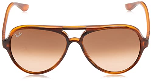 Ray-Ban 4125 Gafas de Sol, Stripped Havana, 59 para Hombre