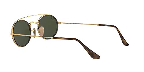 Ray-Ban 912131 Gafas de Sol, Gold, 52 Unisex