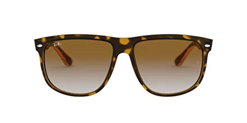 Ray-Ban - Gafas de sol Rectangulares RB4147 para hombre, LIGHT HAVANA