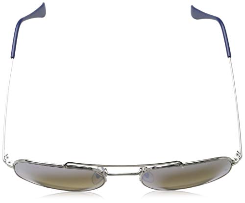 Ray-Ban Marshal 0RB3650 Gafas De Sol, Silver, 53 Unisex Adulto