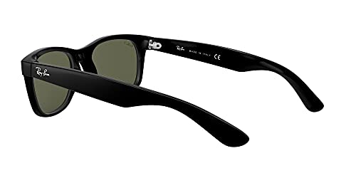Ray-Ban New Wayfarer Gafas de Sol, Black, 58 para Hombre