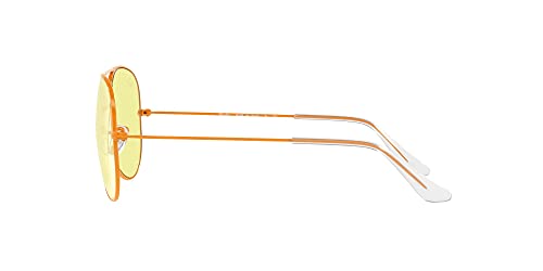 Ray-Ban Rb3025 Aviator Classic Evolve Photochromic Gafas, Naranja, Standard para Hombre