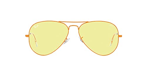 Ray-Ban Rb3025 Aviator Classic Evolve Photochromic Gafas, Naranja, Standard para Hombre