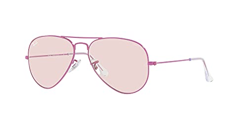 Ray-Ban Rb3025 Aviator Classic Evolve Photochromic Gafas, Violet, Standard para Hombre