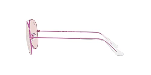 Ray-Ban Rb3025 Aviator Classic Evolve Photochromic Gafas, Violet, Standard para Hombre