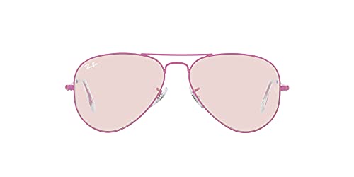 Ray-Ban Rb3025 Aviator Classic Evolve Photochromic Gafas, Violet, Standard para Hombre