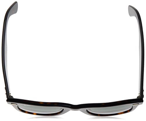 Ray Ban Wayfarer, Gafas de Sol Polarizado Unisex, Negro (Black/Crystal Green Polarized), 50
