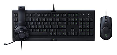 Razer Power Up Gaming Bundle Constistiendo de Ratón Razer Viper, Teclado para Juegos Razer Cynosa Lite ES-Layout y Auriculares Razer Kraken X Lite