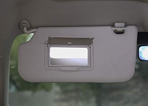 Really miss you Viseras solares Sktoo Sun Visor para Ford Focus (2012-2018) con un Espejo de Maquillaje Visera Sol Visera de Sol con Gris Claro para Auto (Color : Without Light Left)
