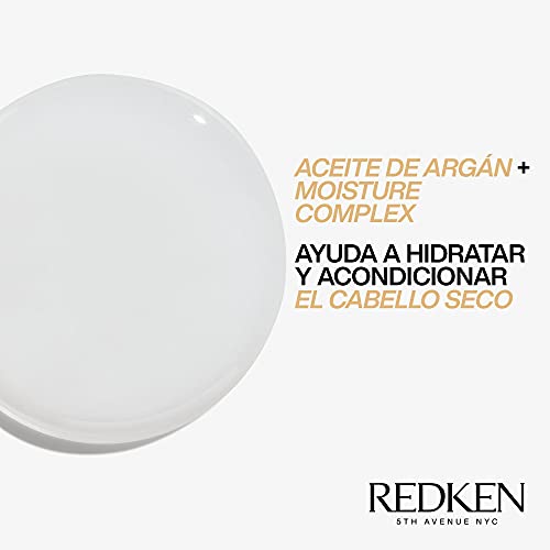 Redken | Aceite de Argán Hidratante, Tratamiento sin aclarado para Cabello Seco y Frágil, All Soft, 90 ml